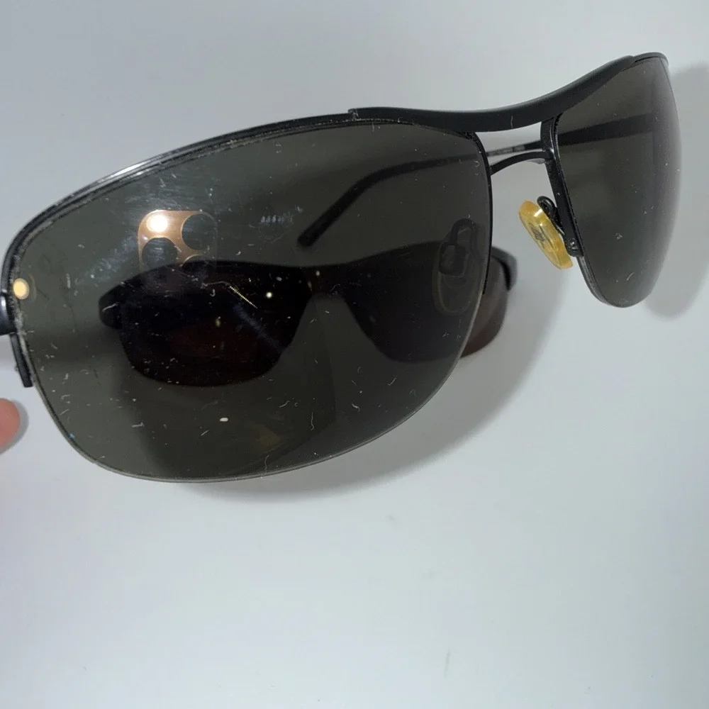 Lot of 2 pairs Authentic DOCKERS & OPTIC NERVE POLARIZED Wrap Sunglasses-Limited